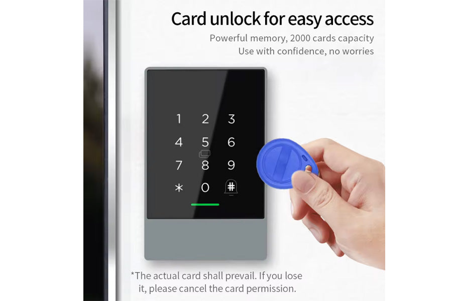 LUX K3W Smart Security Keypad Hardware