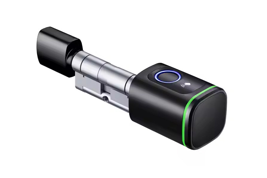 LUX S1 with Fingerprint Smart Lock Automatic Deadbolt Hardware (Rechargeable Battery)