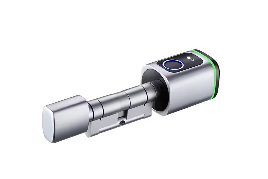 LUX S1 with Fingerprint Smart Lock Automatic Deadbolt Hardware (Rechargeable Battery)