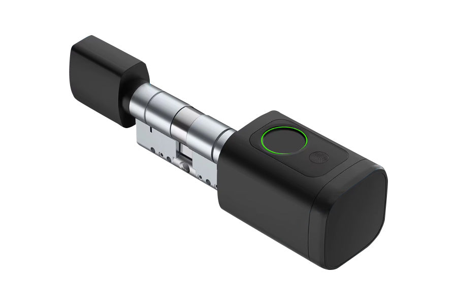 LUX V1 with Fingerprint and Code Smart Lock Automatic Deadbolt Hardware (Rechargeable Battery)