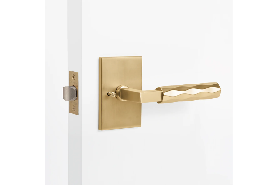 McBowery Hailey Rectangle Door Lever