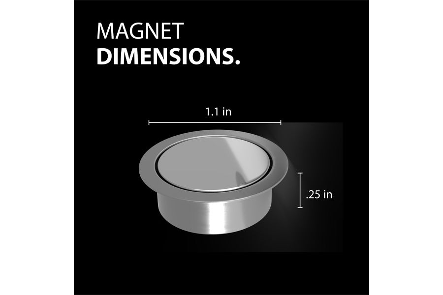 Mega Handles Concealed Magnet Catch for Dummy Doors