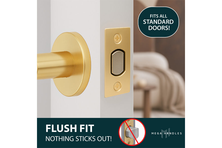 Mega Handles Magnetic Tubular Latch