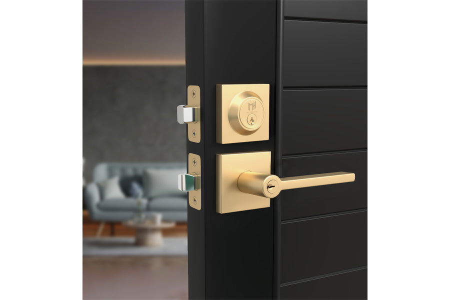 Mega Handles Prime Collection Entry Lever and Deadbolt Combo