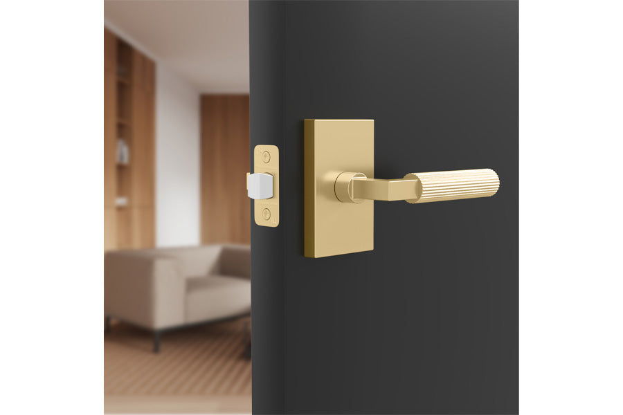 Mega Handles Ridge Collection Door Lever