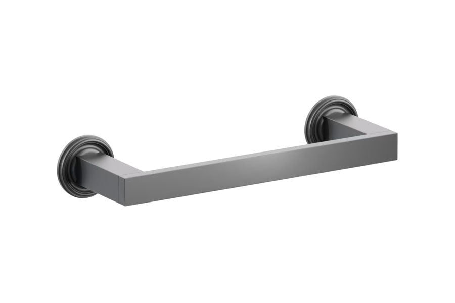 Emtek Modern Rectangular Brass Towel Bar