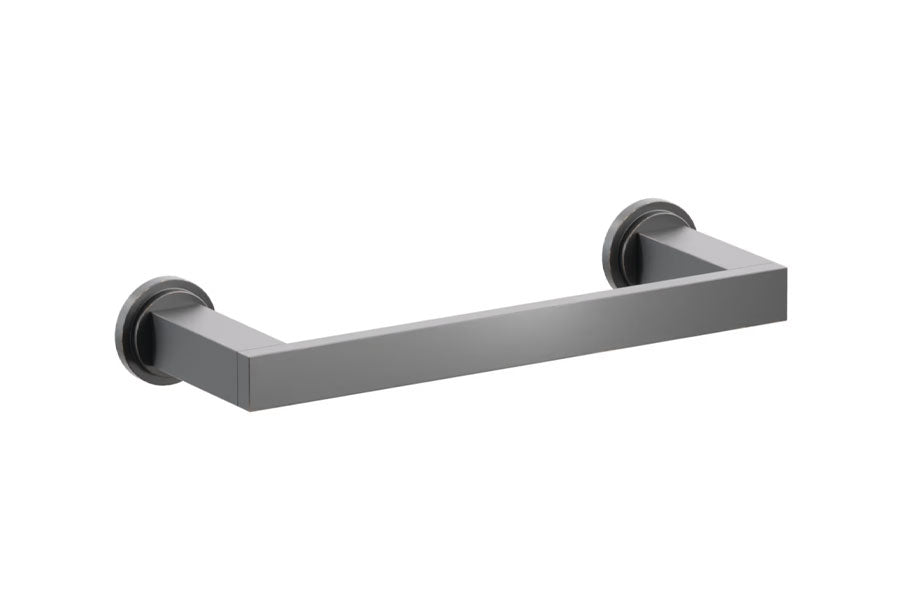 Emtek Modern Rectangular Brass Towel Bar