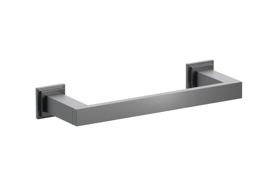 Emtek Modern Rectangular Brass Towel Bar