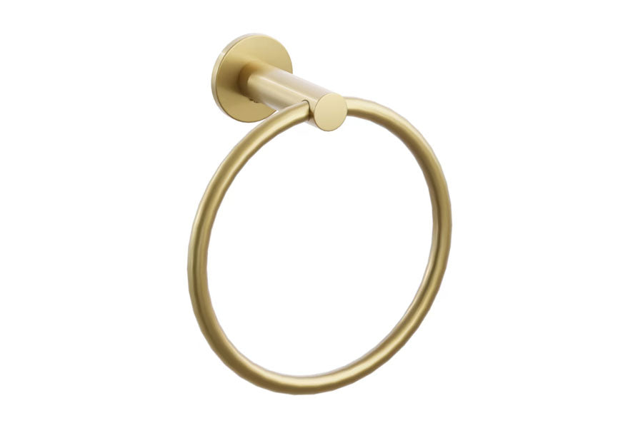 Emtek Modern Tubular Brass Towel Ring