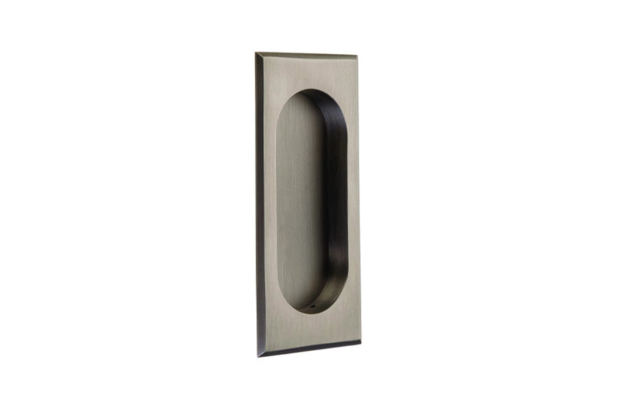 Emtek Rectangular Brass Flush Pull