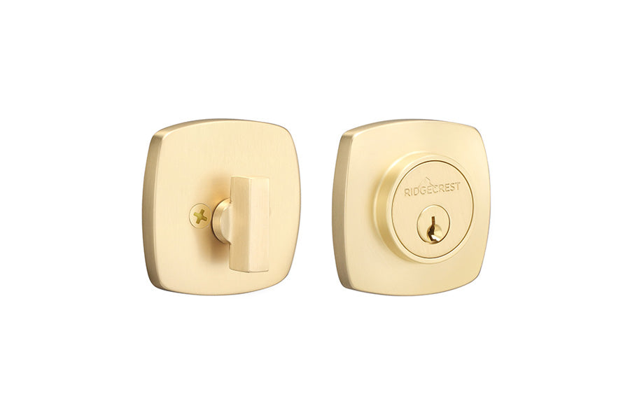 Ridgecrest Mountain Forma Single Cylinder Deadbolt