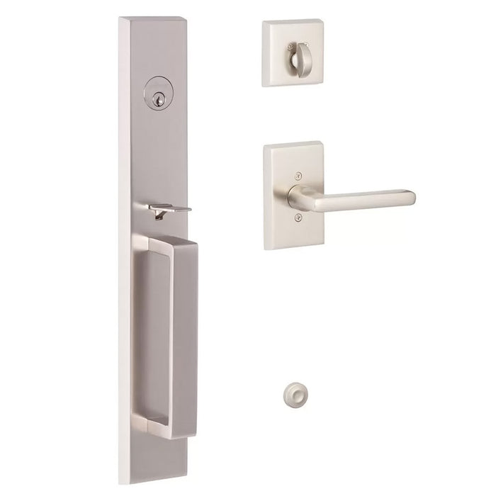 Ridgecrest Mountain Vail Keyed Handleset with Logan Trim