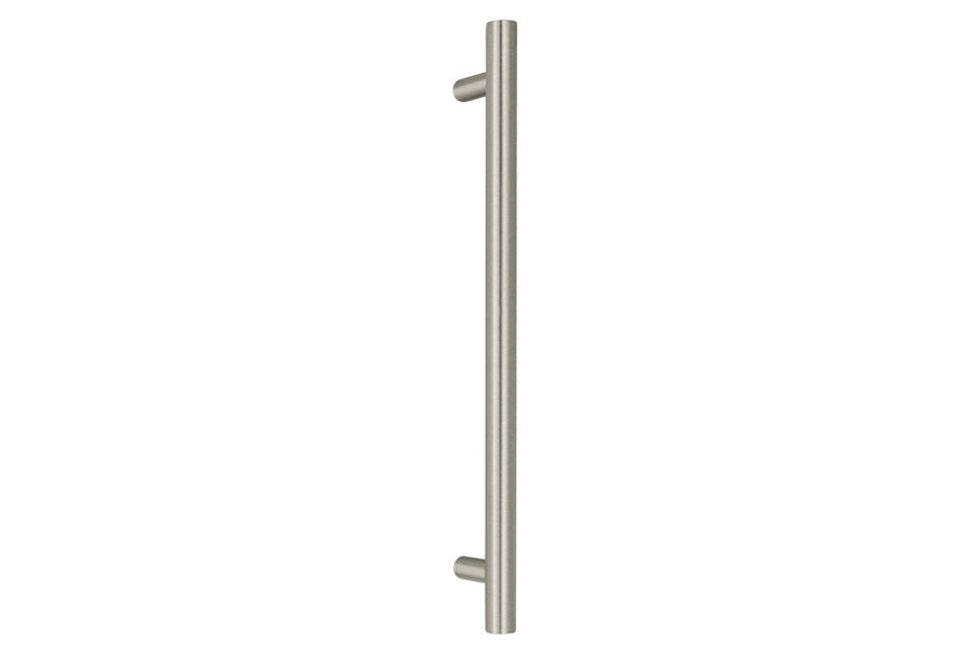 Rockwood Megatek Small Straight Door Pull Flat Ends — Lux Door Hardware