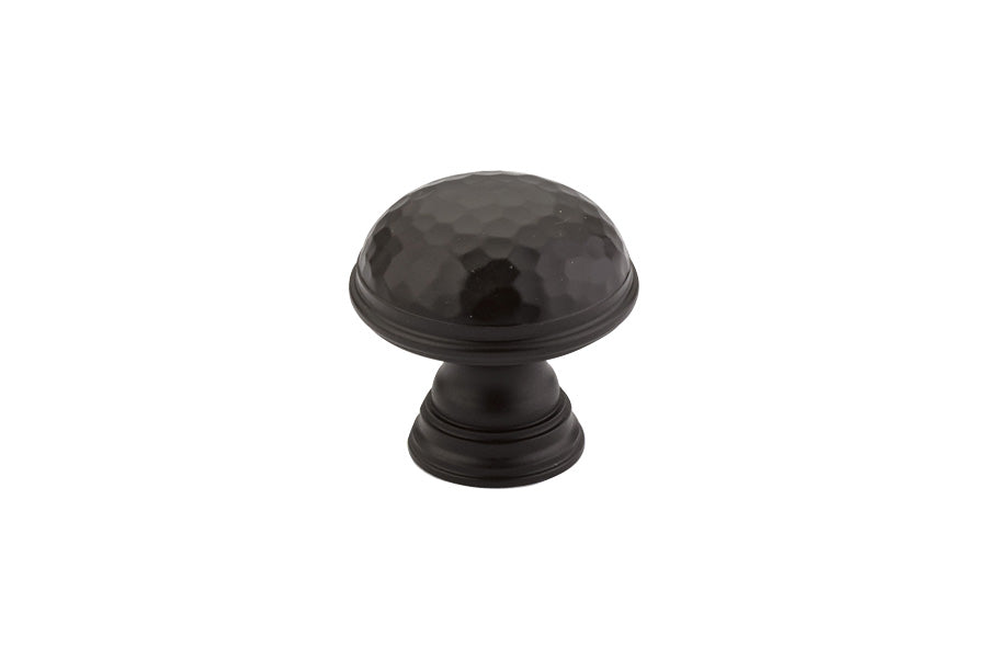 Schaub Atherton 1-1/4" Diameter Hammered Plain Edge Cabinet Knob