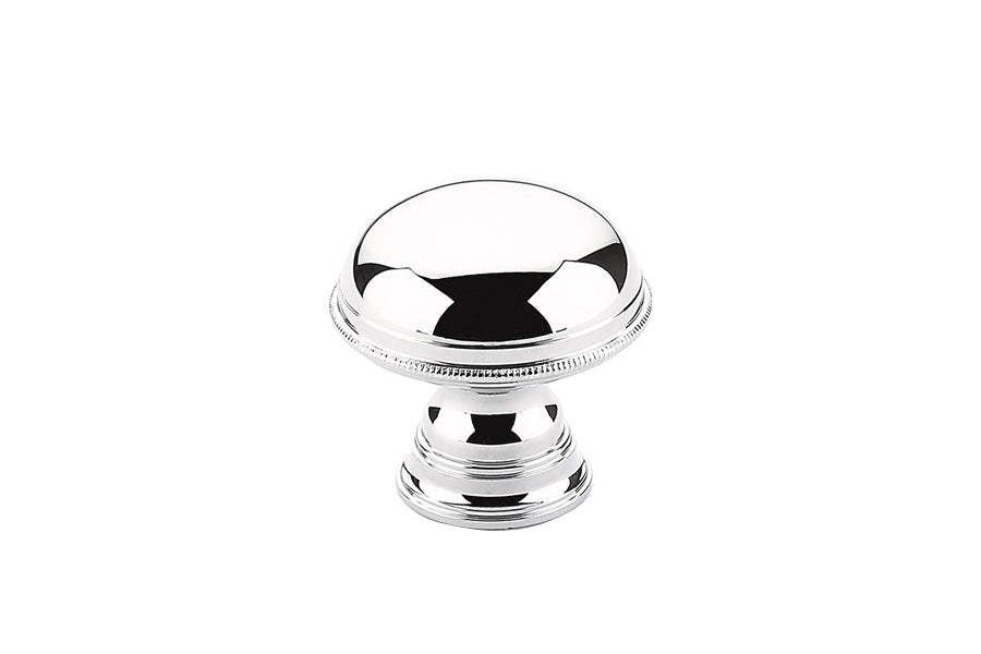 Schaub Atherton 1-1/4" Diameter Plain Surface Knurled Edge Cabinet Knob