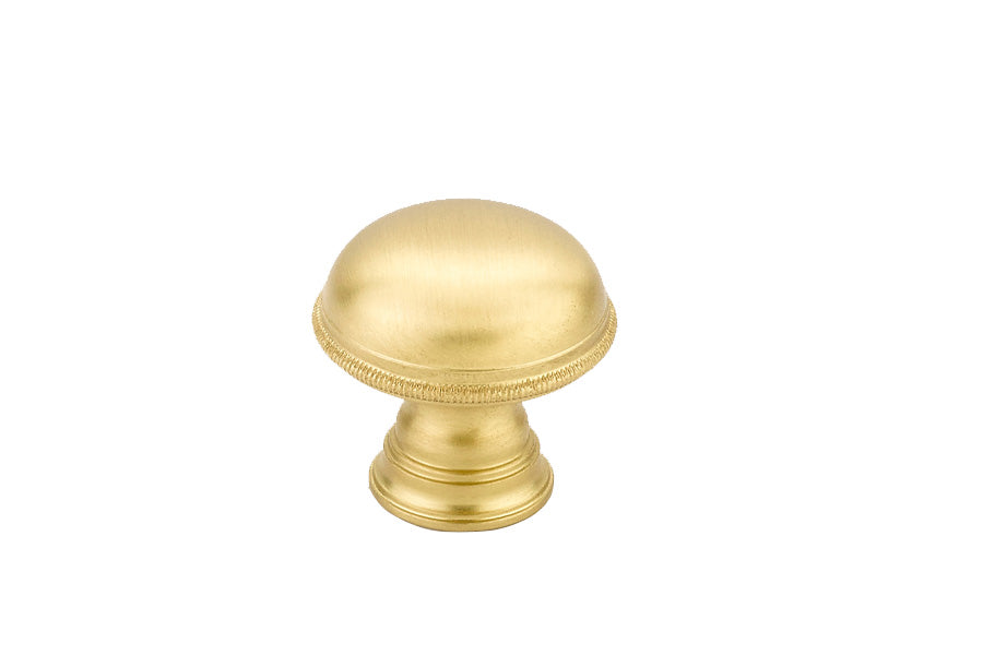 Schaub Atherton 1-1/4" Diameter Plain Surface Knurled Edge Cabinet Knob