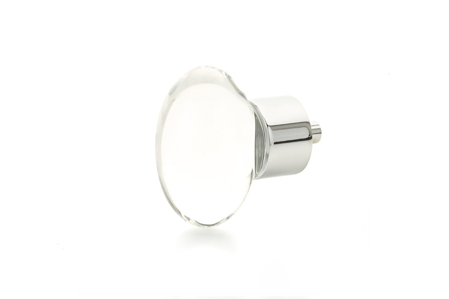 Schaub City Lights 1-3/4" Diameter Oval Glass Cabinet Knob