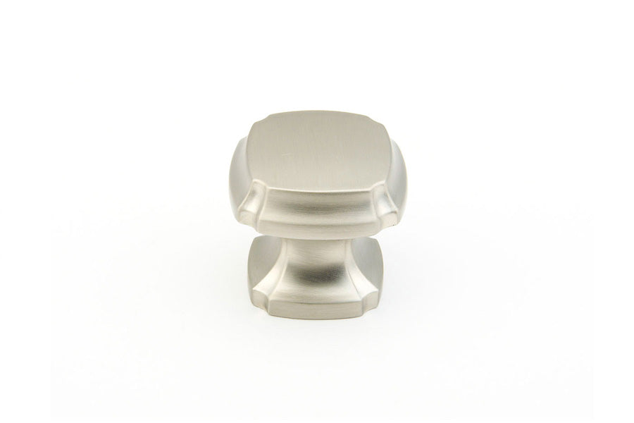 Schaub Empire 1-3/8" Diameter Square Cabinet Knob