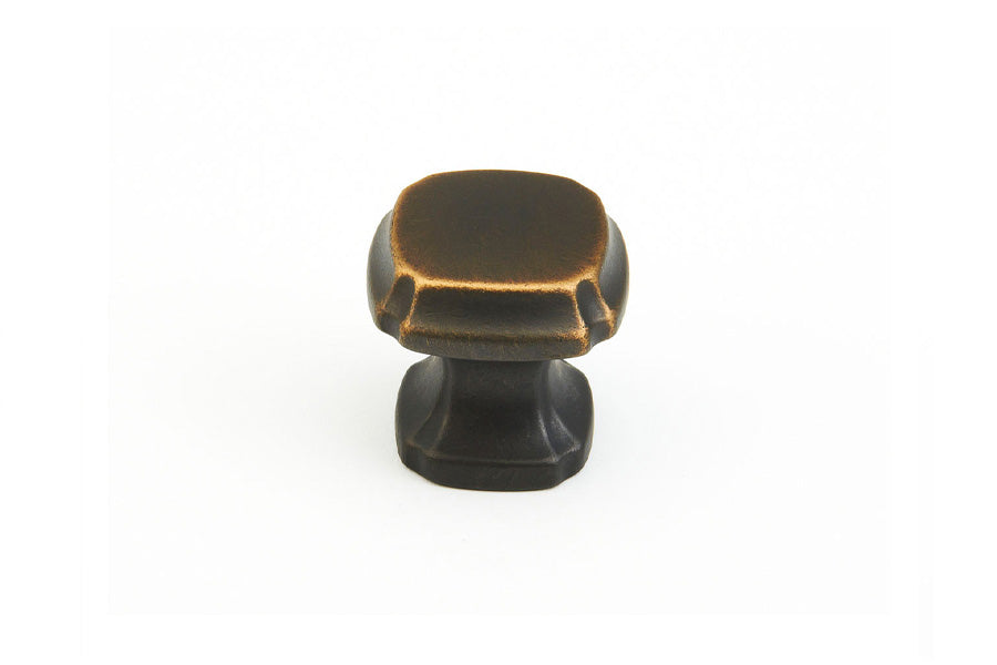 Schaub Empire 1-3/8" Diameter Square Cabinet Knob