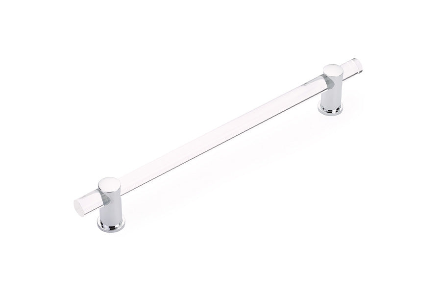 Schaub Lumiere 12" Center-to-Center Clear Acrylic Appliance Pull