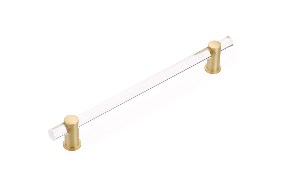 Schaub Lumiere 12" Center-to-Center Clear Acrylic Appliance Pull