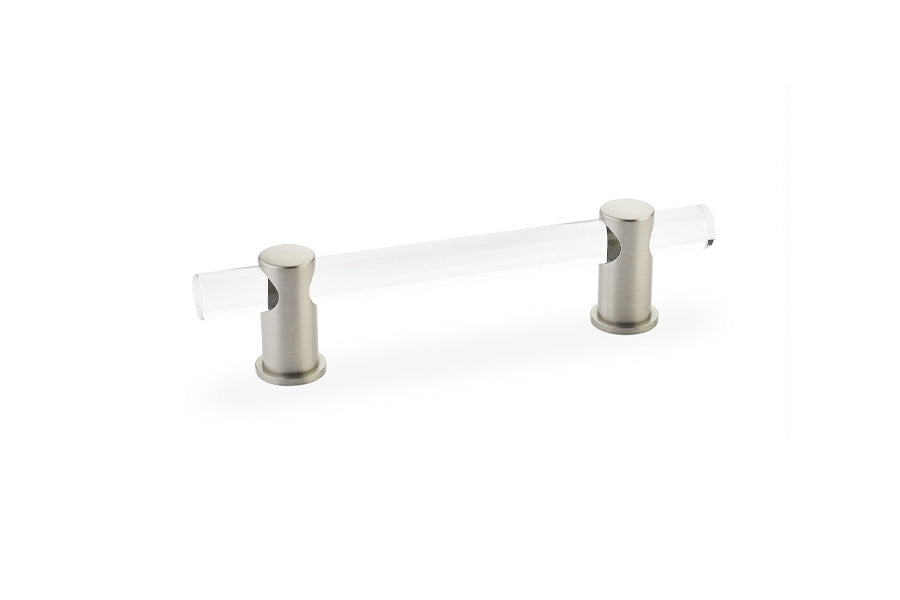 Schaub Lumiere 4" Center-to-Center Clear Acrylic Cabinet Pull