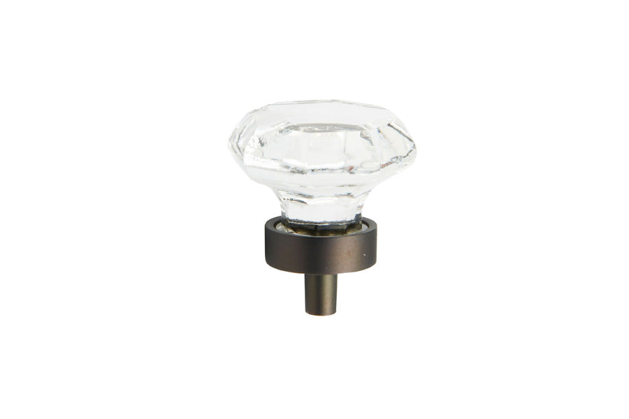 Schaub Stargaze 1-1/4" Diameter Octagonal Clear Cabinet Knob