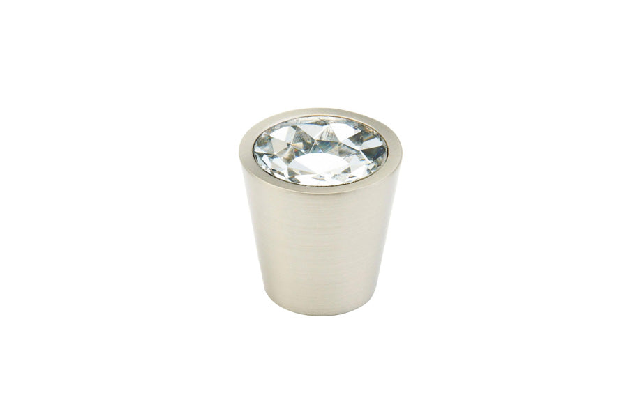 Schaub Stargaze 1-1/16" Diameter Cylinder Clear Cabinet Knob