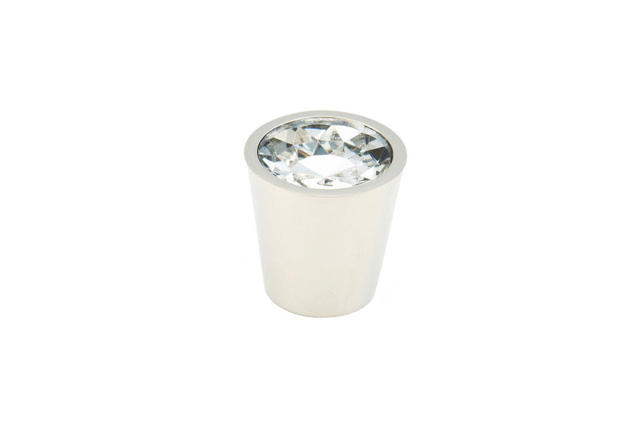 Schaub Stargaze 1-1/16" Diameter Cylinder Clear Cabinet Knob