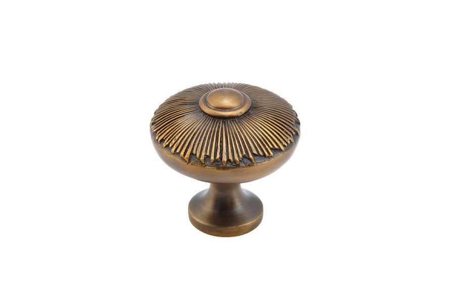 Schaub Sunburst 1-1/2" Diameter Round Knob Cabinet Knob