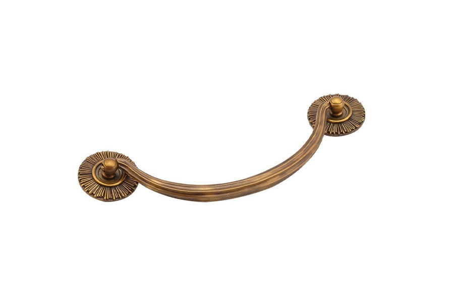 Schaub Sunburst 5-1/2" Center-to-Center Drop Cabinet Pull