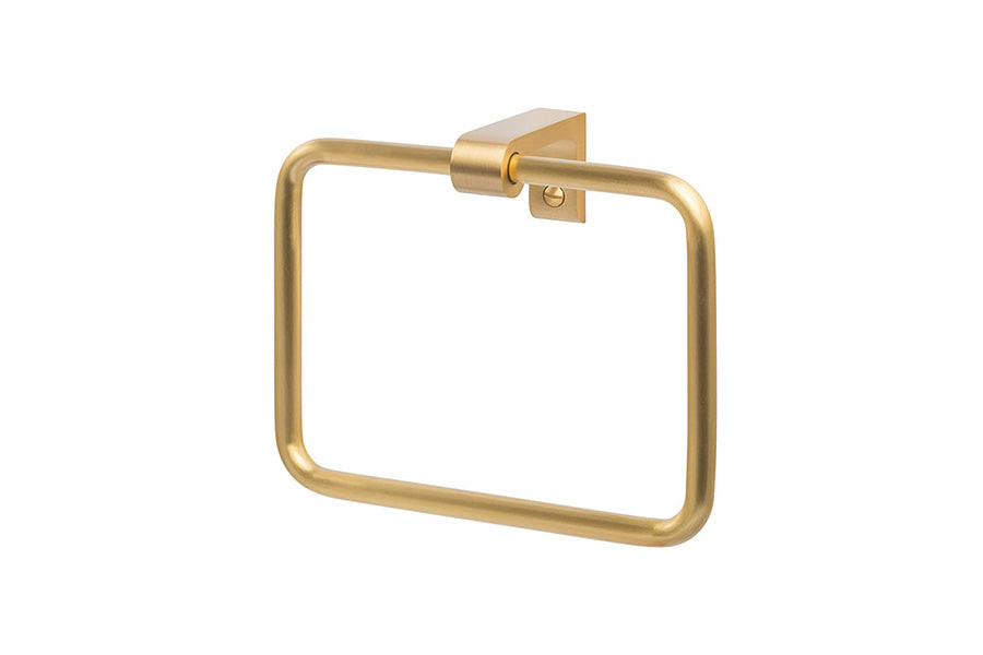 Sure-Loc Door Hardware Sedona Solid Brass Towel Ring
