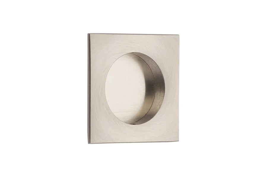 Emtek Square Brass Flush Pull