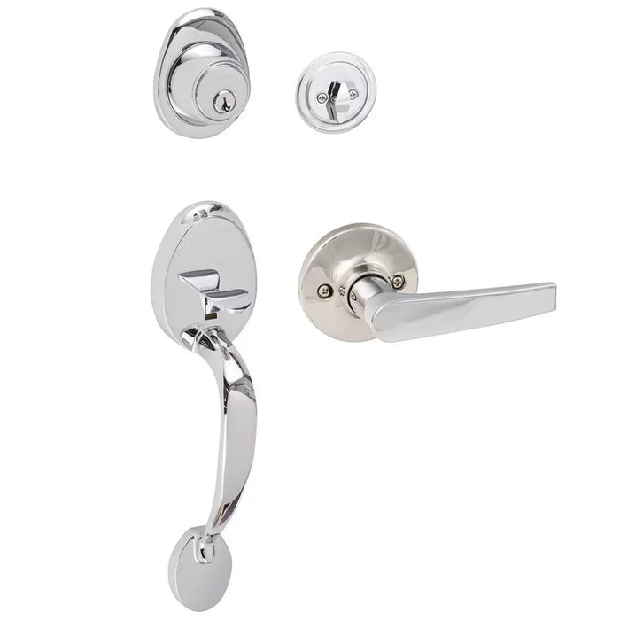Sure-Loc Alta Handleset with Cedar Lever