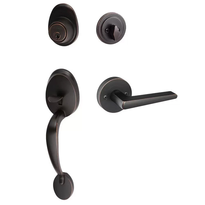 Sure-Loc Alta Handleset with Round Basel Lever