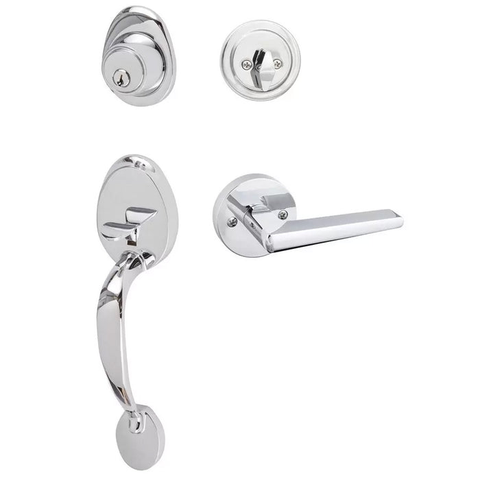Sure-Loc Alta Handleset with Round Basel Lever