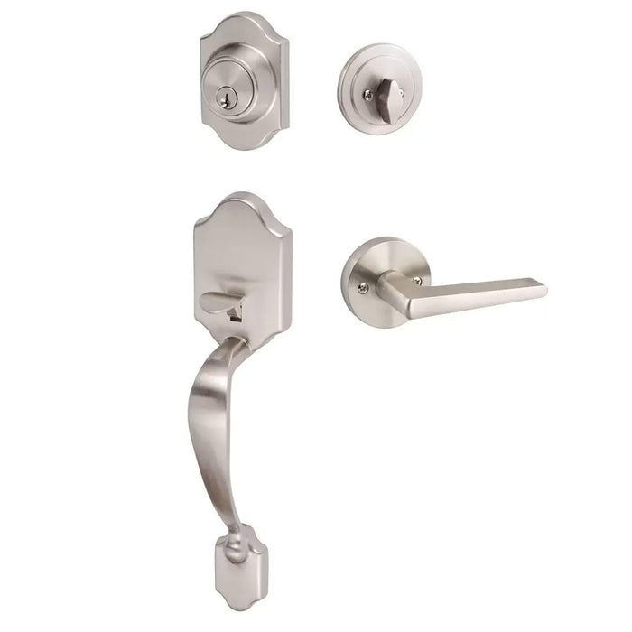 Sure-Loc Coral Handleset Keyed with Round Basel Lever