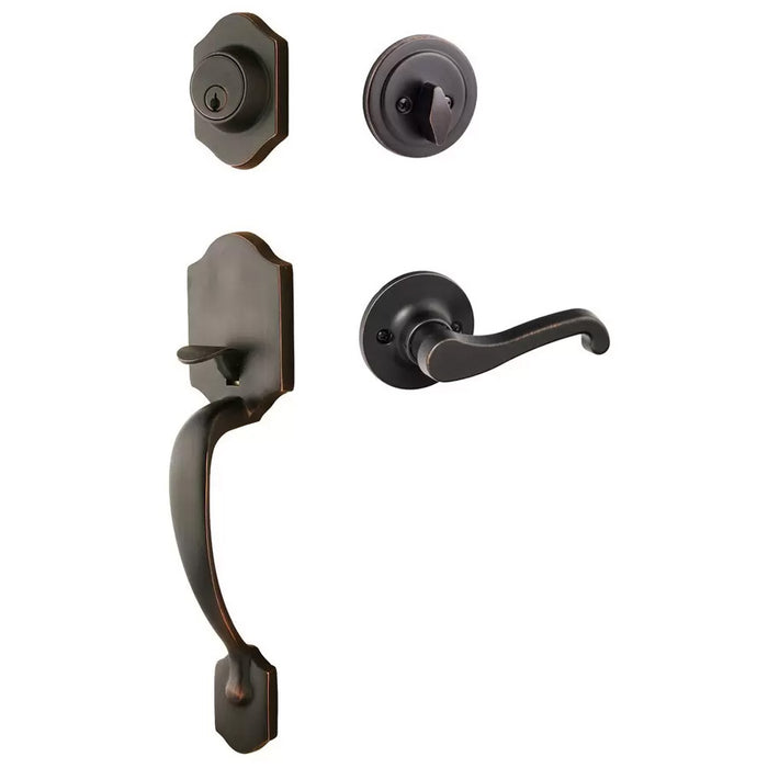 Sure-Loc Coral Handleset Sage Lever
