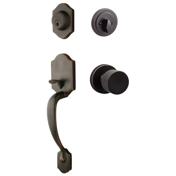 Sure-Loc Coral Handleset with Round Bergen Knob
