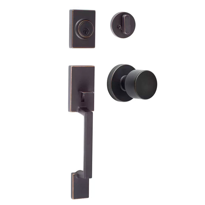 Ridgecrest Mountain Stockholm Handleset with Round Bergen Knob