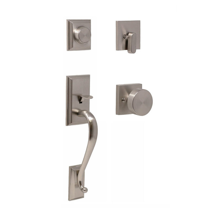 Weslock Mayo Dummy Handleset with Mesa Knob Entry Set