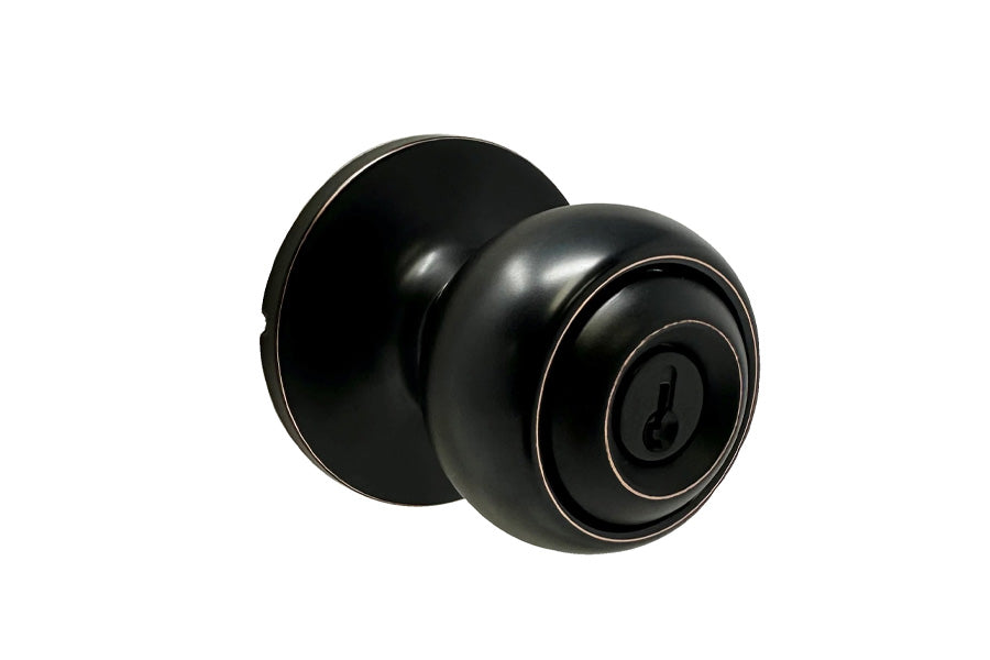 Weslock Keyed Hudson Knob with Round Rosette