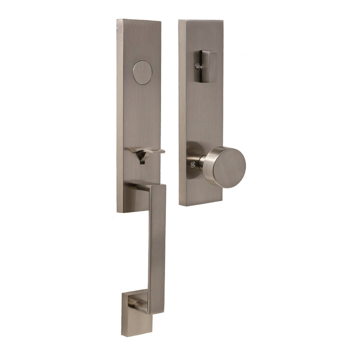 Weslock Leighton Dummy Handleset with Mesa Knob Entry Set