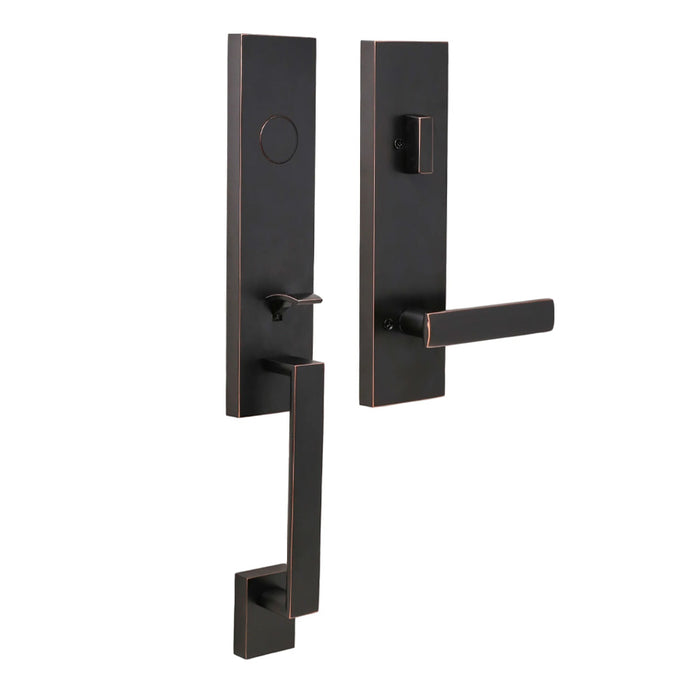 Weslock Leighton Dummy Handleset with Utica Lever Entry Set