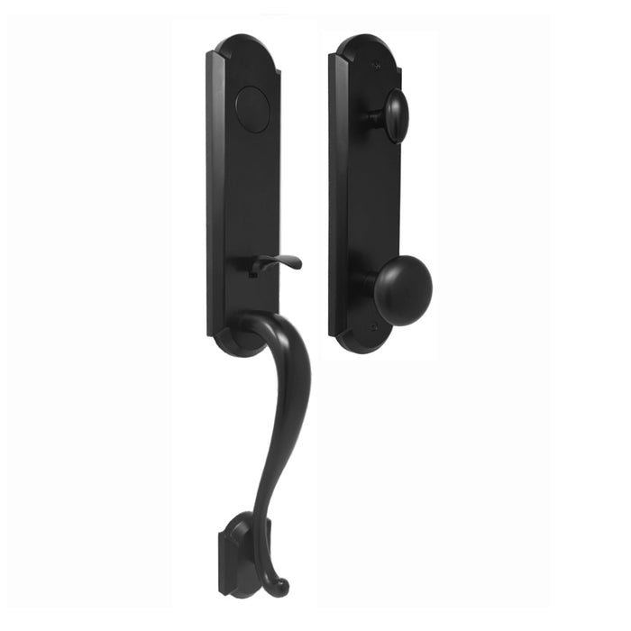 Weslock Mansion Dummy Handleset with Impresa Knob Entry Set