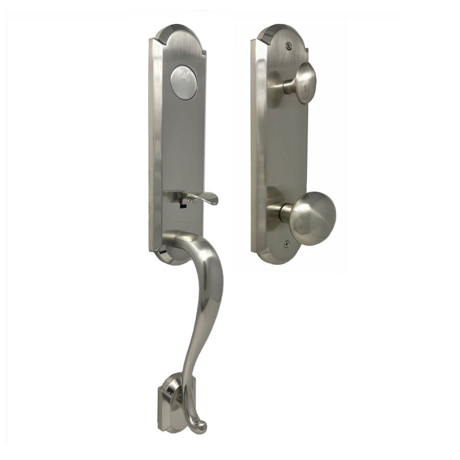 Weslock Mansion Dummy Handleset with Impresa Knob Entry Set — Lux Door ...