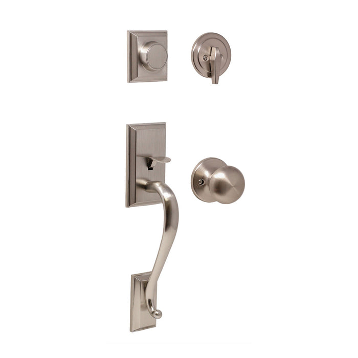 Weslock Mercy Dummy Handleset with Salem Knob Entry Set