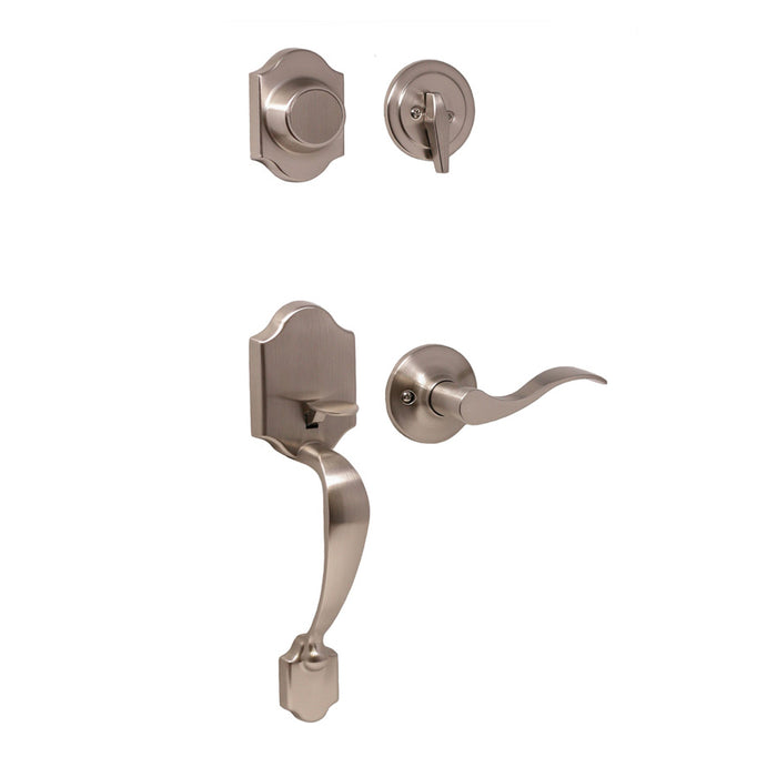 Weslock Parkside Dummy Handleset with New Haven Lever Entry Set