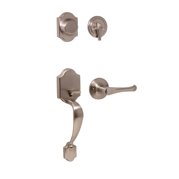 Weslock Parkside Dummy Handleset with Somerset Lever Entry Set