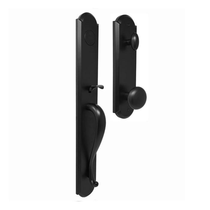 Weslock Philbrook Dummy Handleset with Impresa Knob Entry Set